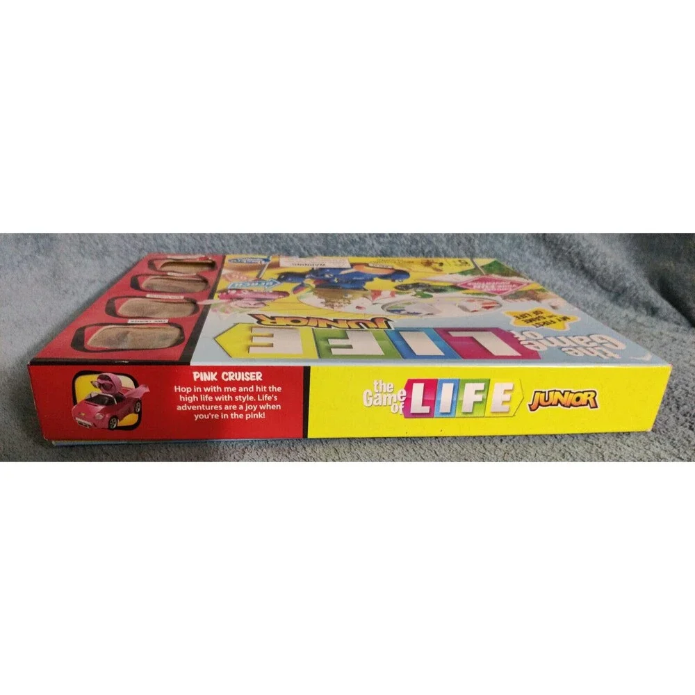 The Game Of Life Junior Edition Board Game Complete